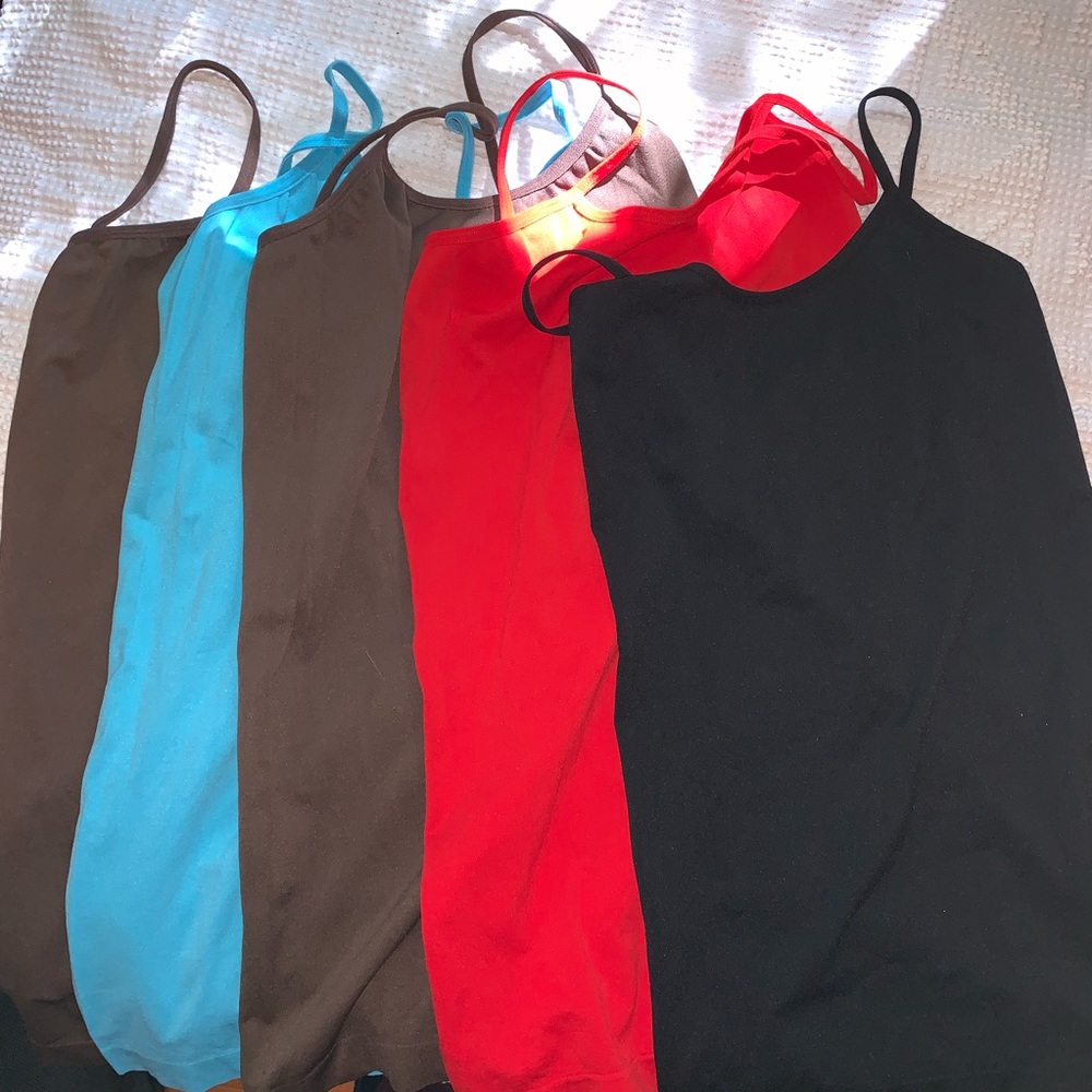 Set of 5 Cami / tank tops